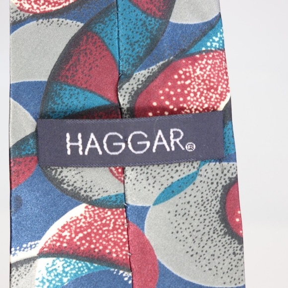 Haggar Mens Tie Necktie Paisley - Picture 3 of 4